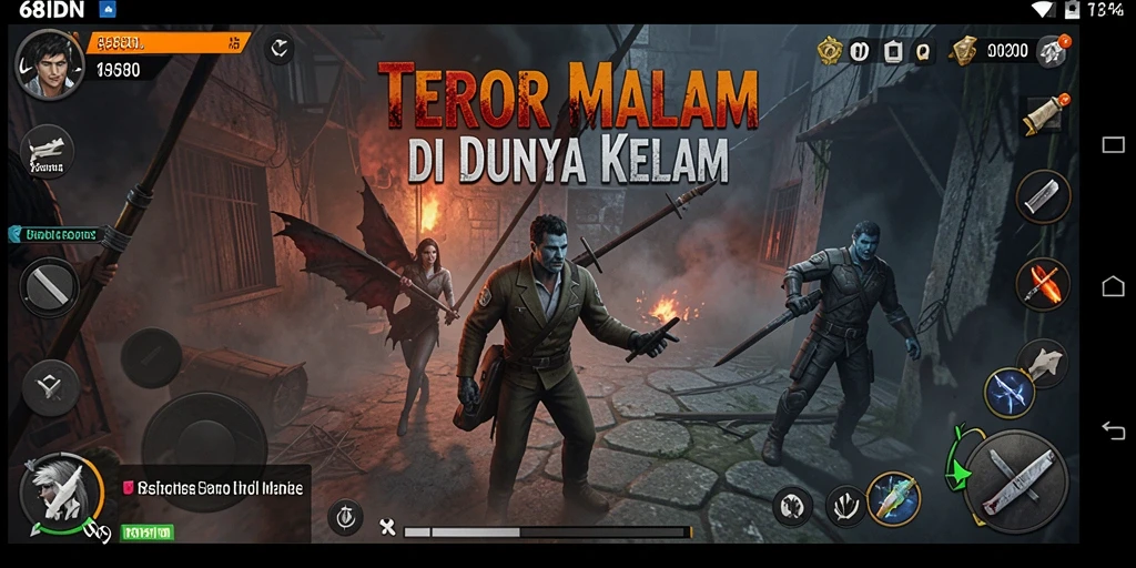 Gameplay menakutkan dengan suasana mencekam