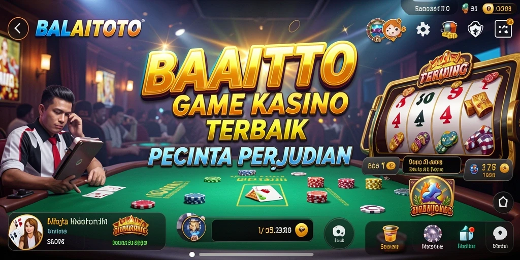 Tampilan gameplay kasino yang menarik di BALAITOTO.