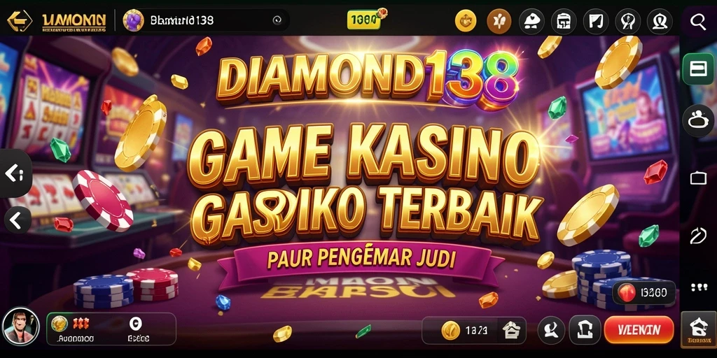 Screenshot gameplay seru dari DIAMOND138, menampilkan permainan Kasino yang mendebarkan.