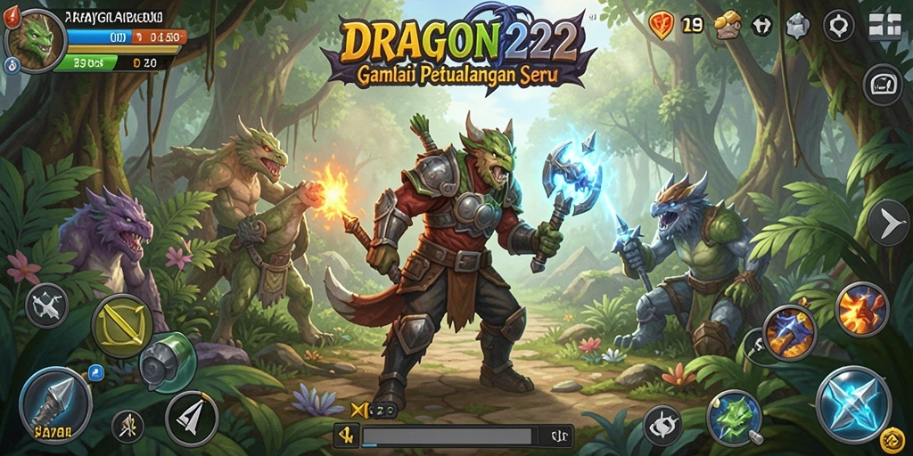 Tampilan gameplay DRAGON222 yang mendebarkan dan penuh strategi.