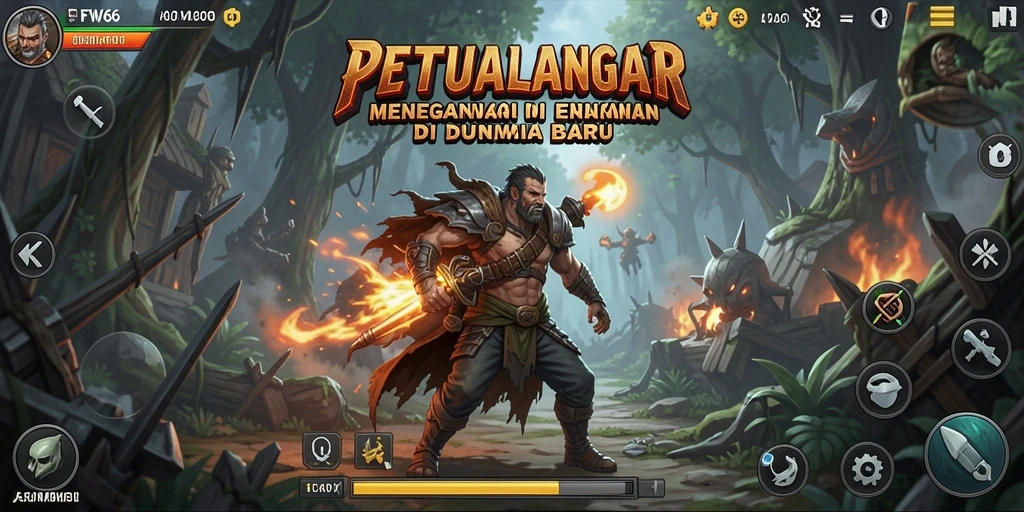 Gameplay <strong>FW66</strong> yang menegangkan dengan tantangan menarik.