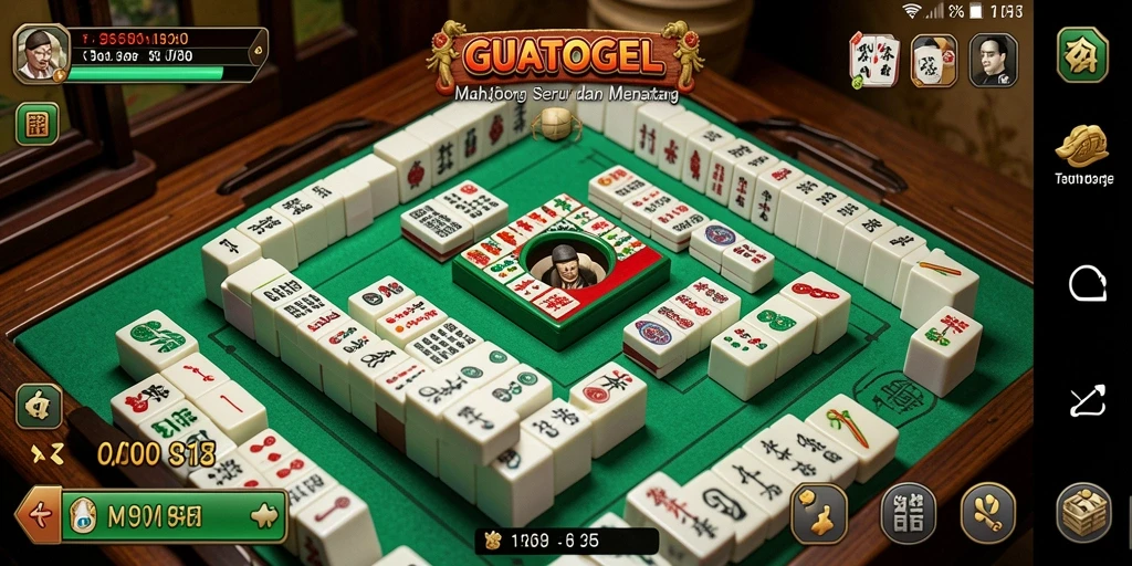 Tampilan gameplay GUATOGEL yang mendebarkan dan penuh strategi.