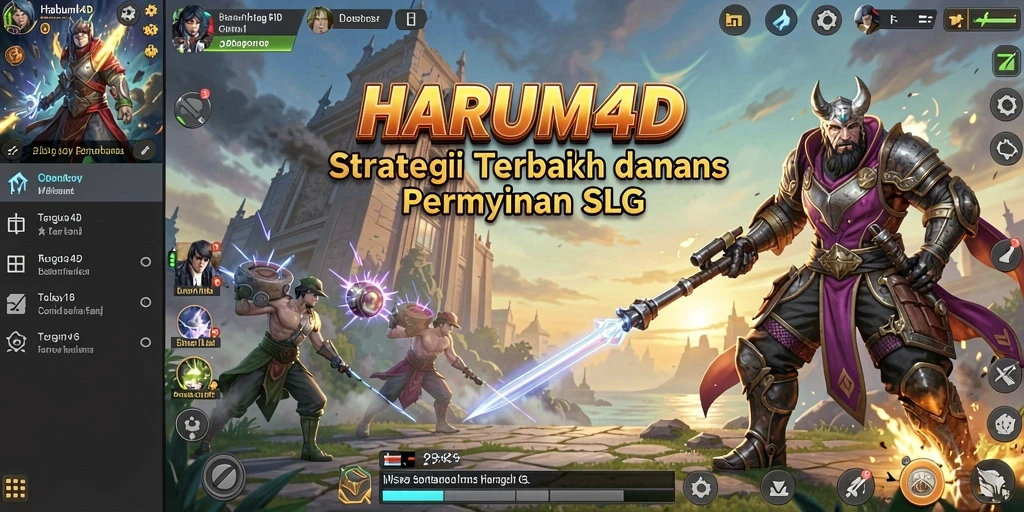 Pengalaman seru bertarung di dunia strategi HARUM4D.