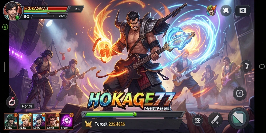 Tampilan gameplay HOKAGE77 yang seru dan interaktif.