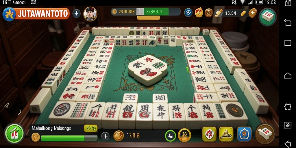 Tampilan gameplay yang seru dan menantang dalam JUTAWANTOTO.