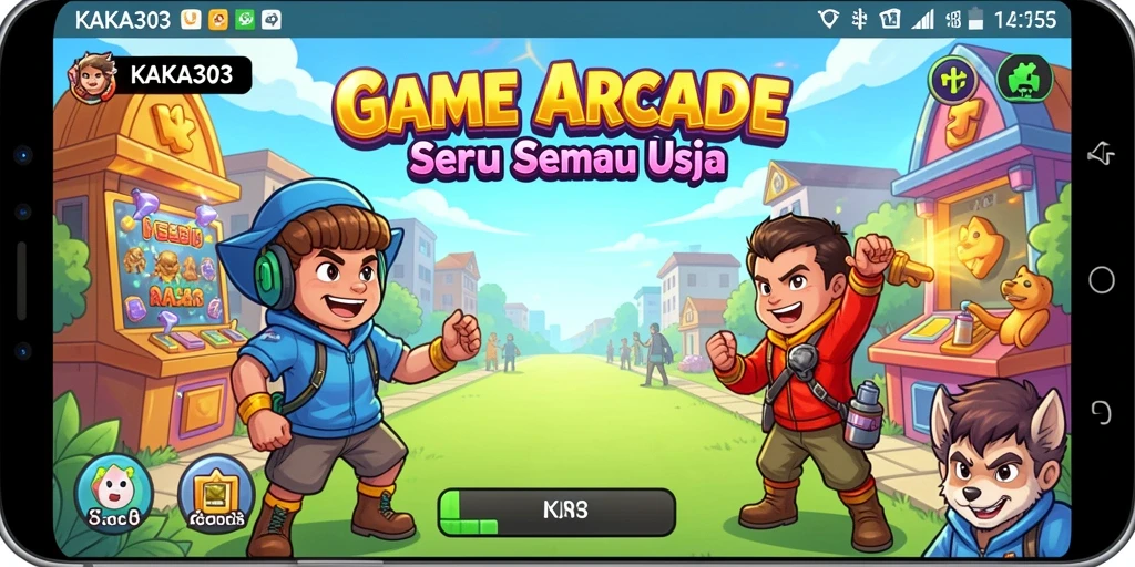 Tangkapan layar KAKA303 menampilkan aksi gameplay arcade yang seru dan menantang.