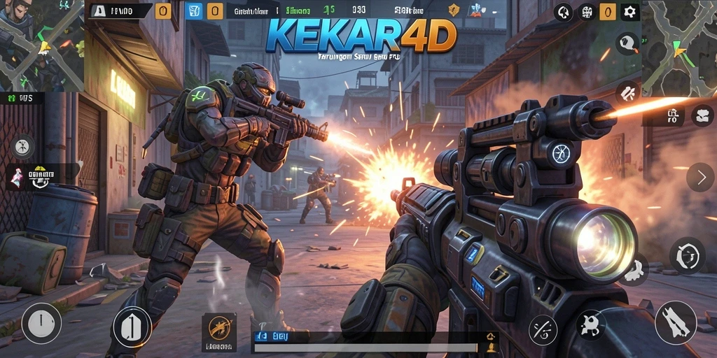 Tampilan gameplay yang seru dan mendebarkan dari KEKAR4D.