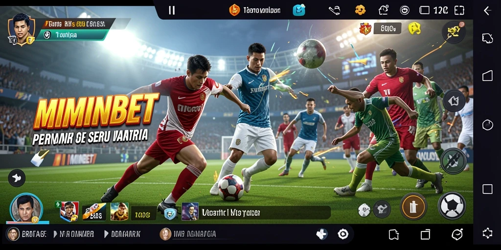 Screenshot MIMINBET menampilkan gameplay olahraga yang seru dan interaktif.