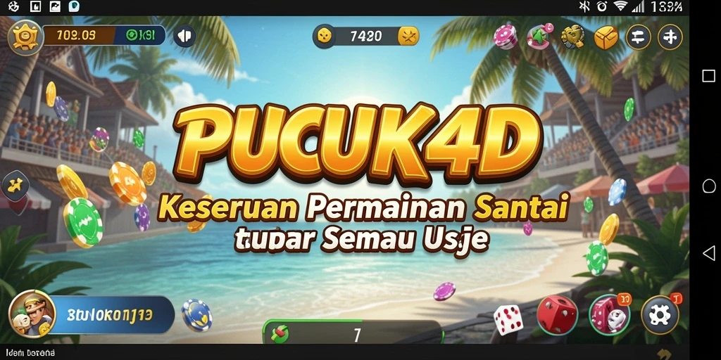 Tampilan gameplay yang menarik dari PUCUK4D saat bermain santai.