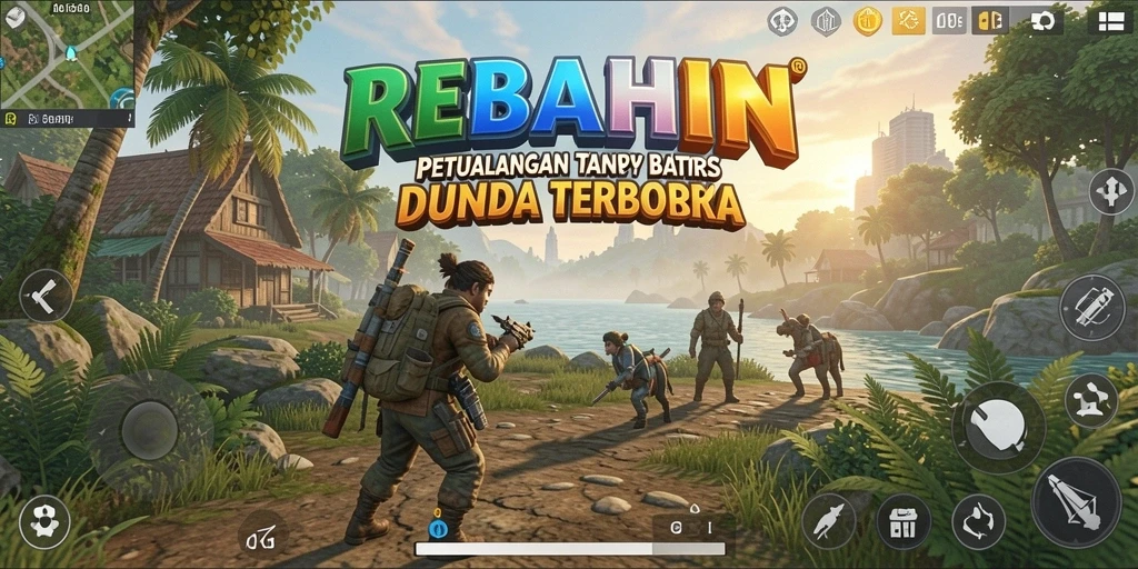 Menampilkan eksplorasi dunia terbuka yang menakjubkan