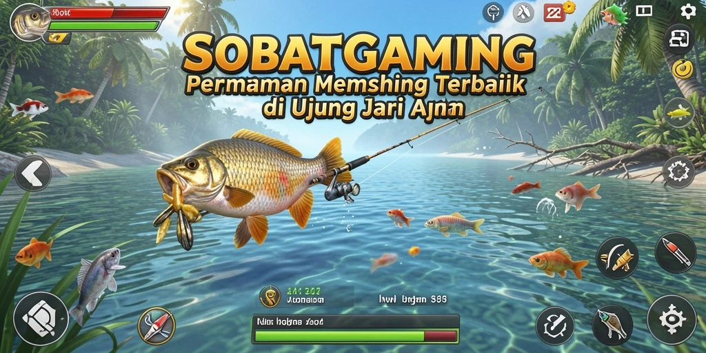 Tampilan gameplay <strong>SOBATGAMING</strong> yang menggugah selera untuk memancing.