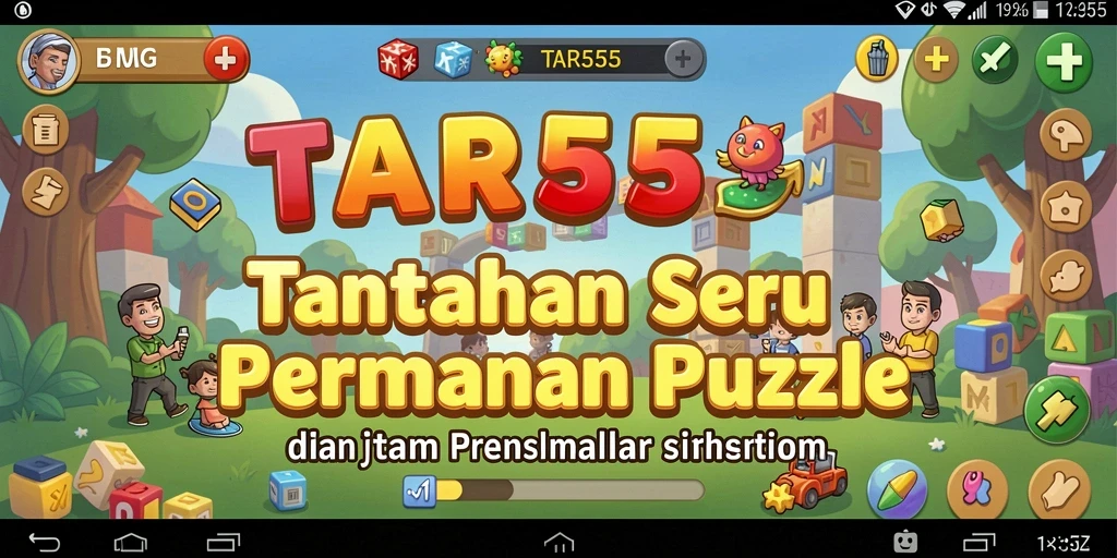 Tampilan gameplay TAR555 yang menarik dan penuh tantangan.
