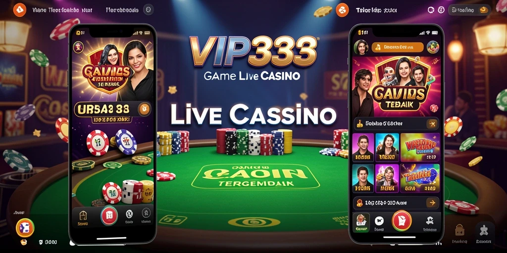 Screenshot gameplay <strong>VIP333</strong> menunjukkan suasana kasino yang nyata dan menyenangkan.