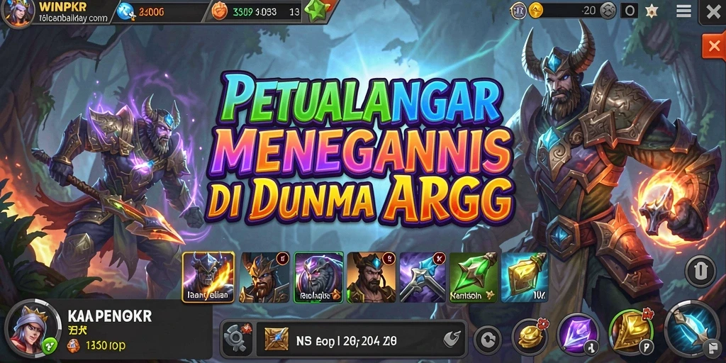 Screenshot dari gameplay <strong>WINPKR</strong> menampilkan aksi pertarungan yang seru.
