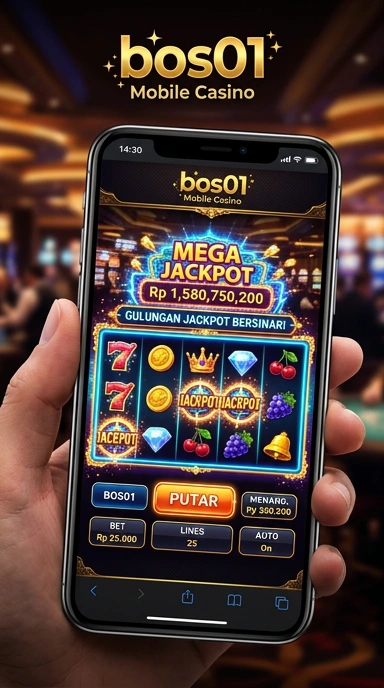 Tampilan antarmuka bos01 yang ramah pengguna.